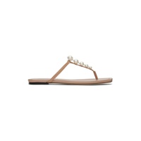 Pink Alaina Flat Sandals 222528F124010