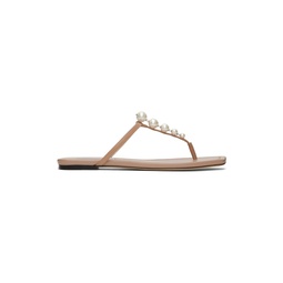 Pink Alaina Flat Sandals 222528F124010