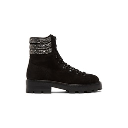 Black Eshe Flat Boots 221528F113005