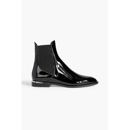Rourke Flat patent-leather Chelsea boots