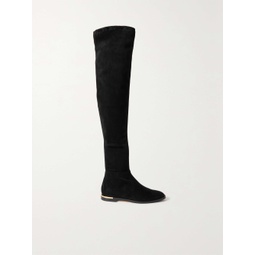 JIMMY CHOO Palina stretch-suede over-the-knee boots