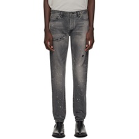 Gray The Case 2 Straight Jeans 241761M186006