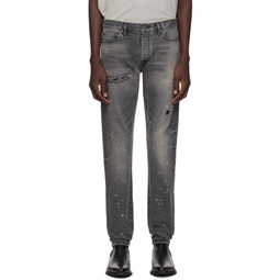 Gray The Case 2 Straight Jeans 241761M186006