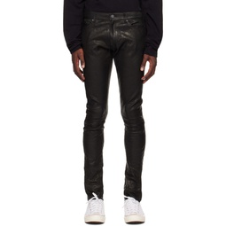 Black Cast 2 Leather Pants 231761M186009