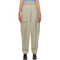 Taupe Devonport Trousers 231936F087003