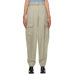 Taupe Devonport Trousers 231936F087003