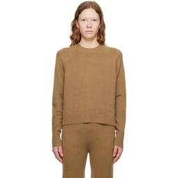 Brown Loungewear Sweater 222936F096002