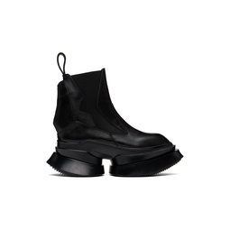 Black Side Gore Shell Chelsea Boots 241420M223006