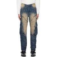 Blue Corset Jeans 241092M186000