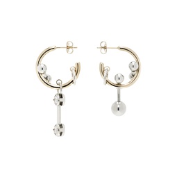 Gold   Silver Debbi Earrings 241235F022000