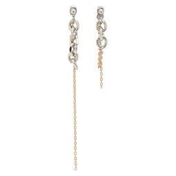 Silver   Gold Dana Earrings 241235F022027