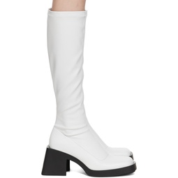 White Chloe Boots 231235F115003
