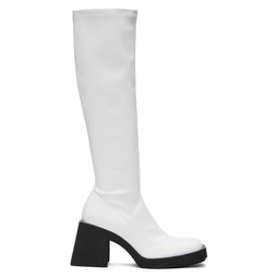 White Chloe Boots 232235F115003