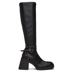 Black Chloe Strap Boots 232235F115005
