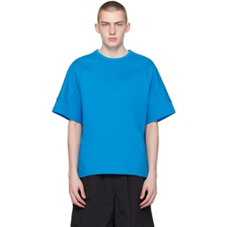 Blue Raglan T Shirt 241343M213023