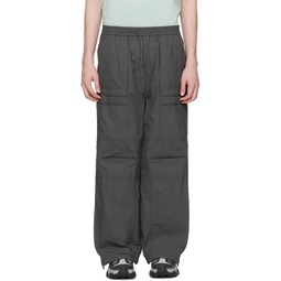 Gray Layered Cargo Pants 241343M191017
