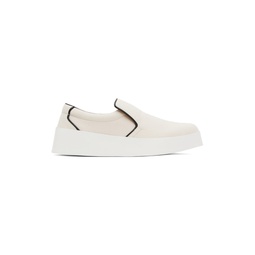 Off White Slip Ons Sneakers 241477M237006