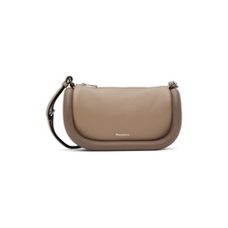 Taupe Bumper 12 Leather Crossbody Bag 241477F048013