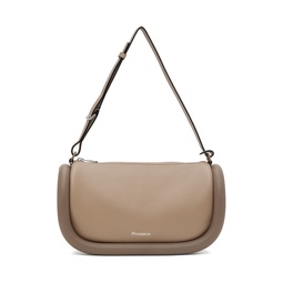 Taupe Bumper 15 Leather Bag 241477M170015