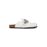 White Plate Loafers 231477M231022