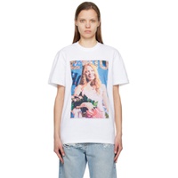 White Carrie Prom T Shirt 231477F110003