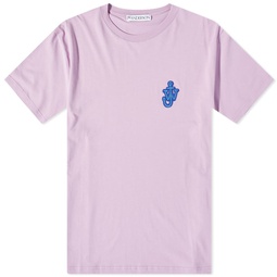 JW Anderson Anchor Patch T-Shirt Pink