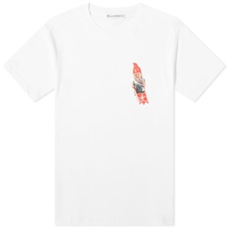 JW Anderson Gnome Chest T-Shirt White