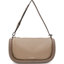 Taupe Bumper-15 Leather Bag 241477M170015