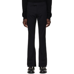 Black Tailored Trousers 241477M191005