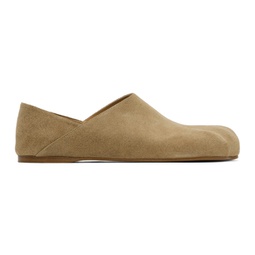 Beige Paw Loafers 241477M231010