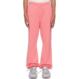 Pink Relaxed Sweatpants 232477M190002