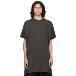 Gray O-Project Droptail T-Shirt 241969M213009