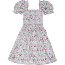 Janie and Jack Puff Sleeve Dress (Big Kids)