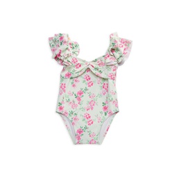 Baby Girls & Little Girls Floral One Piece Swimsuit