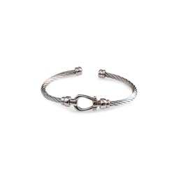 Stainless Steel Cable Bangle