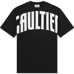 Jean Paul Gaultier Logo Oversized T-Shirt Black & White