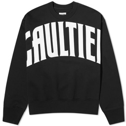Jean Paul Gaultier Logo Sweatshirt Black & White
