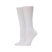Jefferies Socks Cotton Cable Knee High 2-Pack (Infant/Toddler/Little Kid/Big Kid/Adult)
