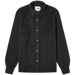 Jil Sander Wool Mohair Overshirt Black