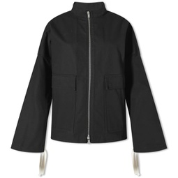 Jil Sander+ Zip Front Utility Jacket Black