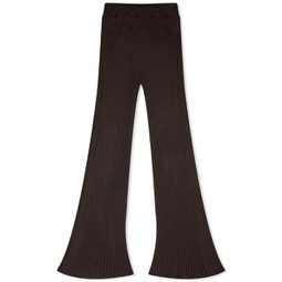 Jil Sander Flare Leg Trousers Fondente