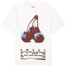 Jil Sander Cherry T-Shirt Beige