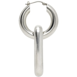 Silver Meaning Strength Single Earring 232249M144008