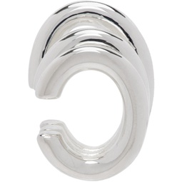 Silver Solidity Ear Cuff 232249M144000