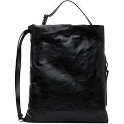 Black Drawstring Bag 231249M170082