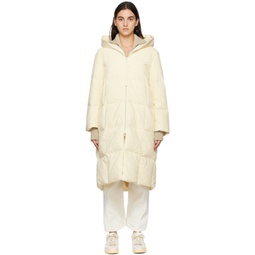Off-White Quilted Down Coat 222249F061000