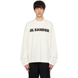 Off-White Printed Long Sleeve T-Shirt 241249M213005