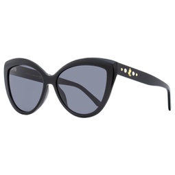 womens butterfly sunglasses sinnie 807ir black 57mm