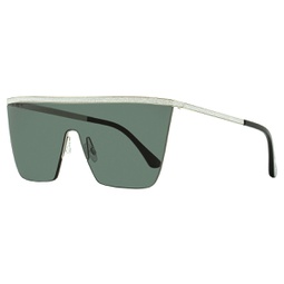 womens mask sunglasses leah 79dir silver/black 99mm