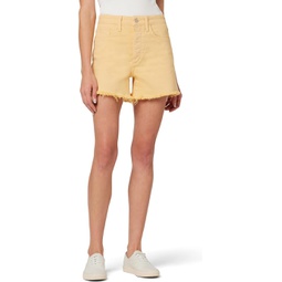 Womens Joes Jeans The Jessie Relaxed Shorts w/ Fray Hem